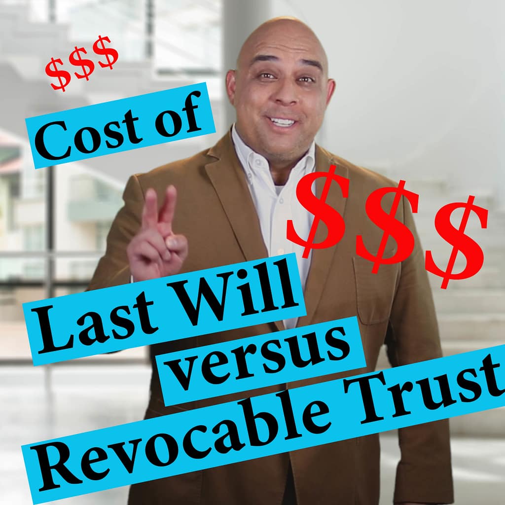 how much does it cost to set up a trust vs a Last Will
